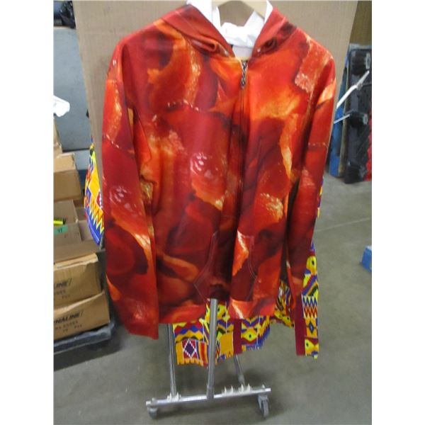 RED TONED JACKET (SIZE XXXL)