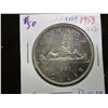 Image 1 : 1953 NO SHOULDER STRAP CANADA SILVER DOLLAR