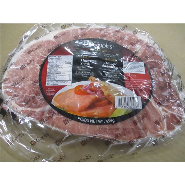 LEAN HAM STEAK BONE IN (454G)