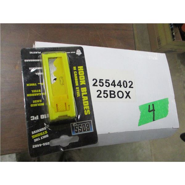 NEW:  BOX 0F 250 HOOK BLADES