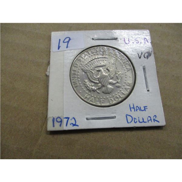 1972 USA HALF DOLLAR