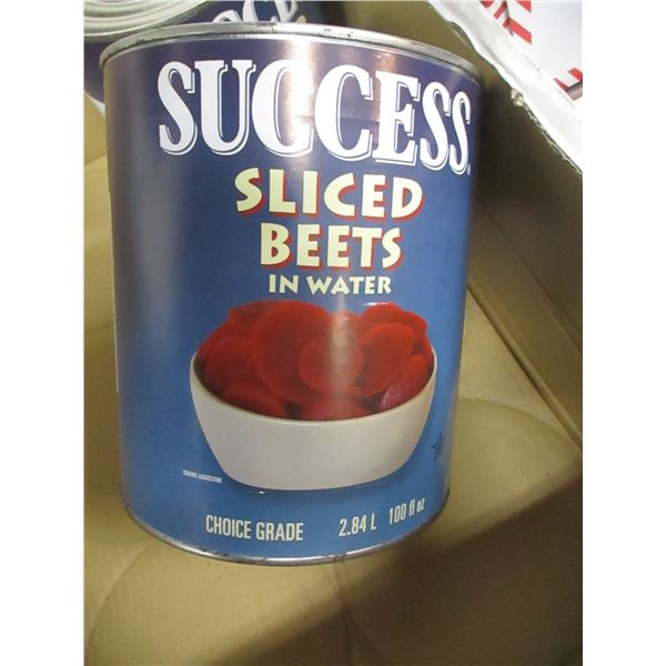 BEETS IN WATER (2.84 L) - PER TIN