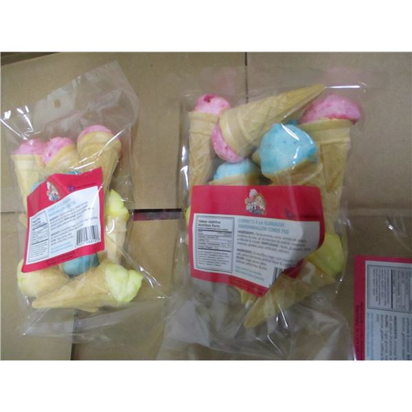 MARSHMALLOW CONES (4 BAGS X 7) - BUNDLE