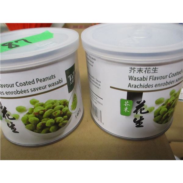WASABI FLAVOR COATED PEANUTS (2 X 140G) - PER BUNDLE