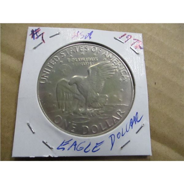 1972 USA EISHENHOWER EAGLE DOLLAR