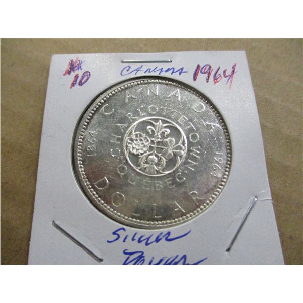 1964 CANADA SILVER DOLLAR