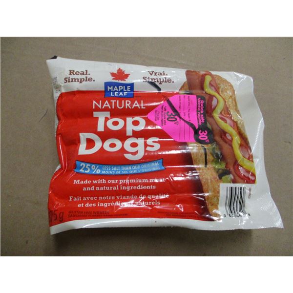 SHELF PULLS (AS IS) MAPLE LEAF TOP DOGS (375G)