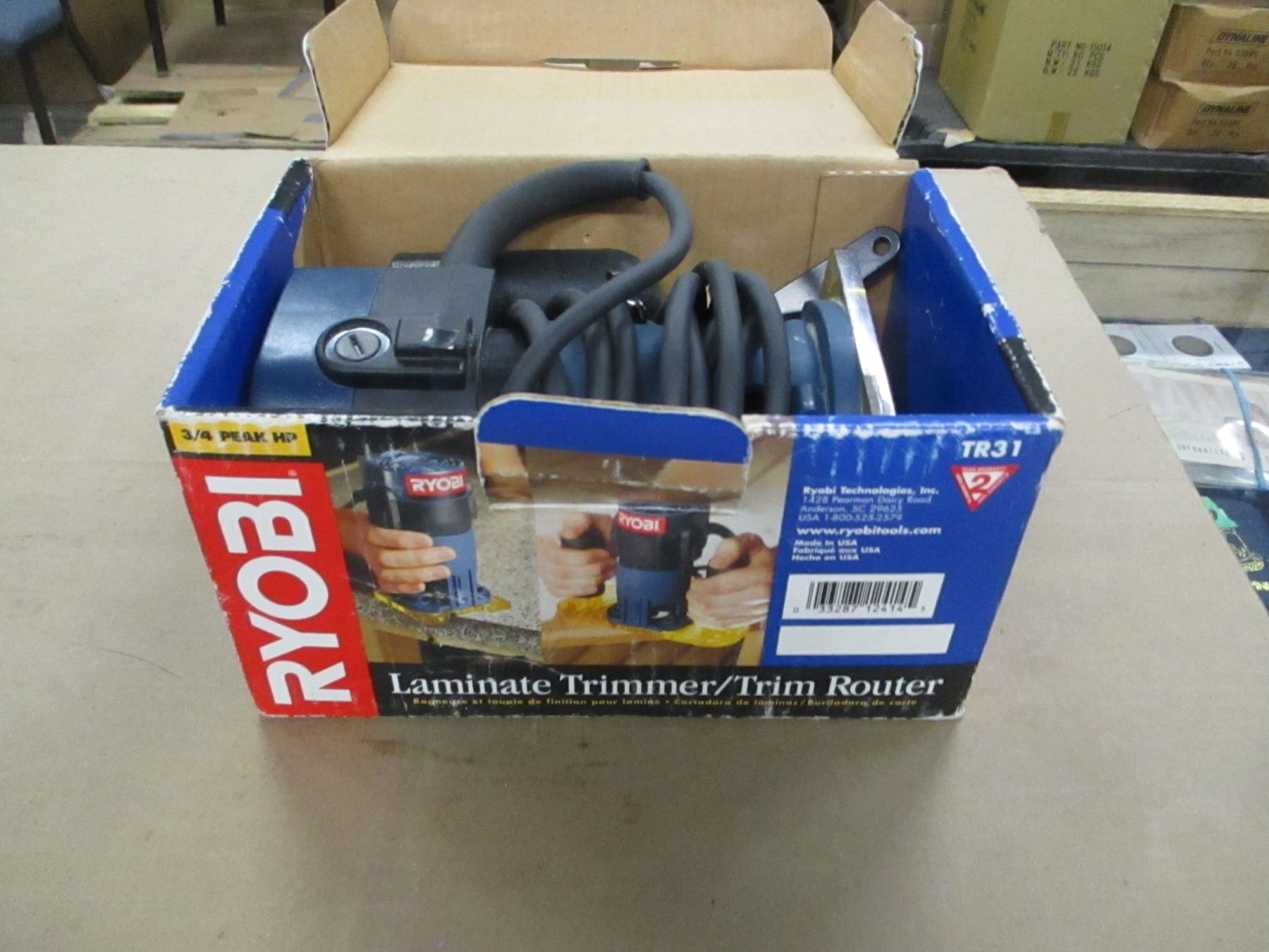 RYOBI LAMINATE TRIMMER & TRIM ROUTER