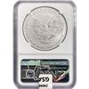 Image 2 : 2020(P) ASE Castle Signed NGC MS70 1st Day