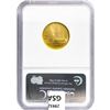 Image 2 : 2007-W $5 8.36g Jamestown Gold NGC MS70