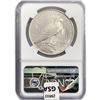 Image 2 : 1922-D Silver Peace Dollar NGC MS62