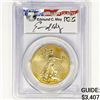 Image 1 : 2015 $50 1oz AGE Moy Signed PCGS MS70 1st Strike