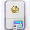Image 2 : 2002-W $5 8.36g Olympics Gold NGC MS70