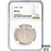 Image 1 : 1947 Walking Liberty Half Dollar NGC MS62