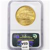 Image 2 : 1927 $20 Gold Double Eagle NGC MS65