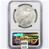 Image 2 : 1922-D Silver Peace Dollar NGC MS61