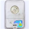 Image 2 : 1939-D Washington Silver Quarter NGC MS66