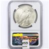Image 2 : 1923 Silver Peace Dollar NGC MS64
