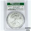 Image 1 : 2020 American 1oz Silver Eagle PCGS MS70 1st Issue