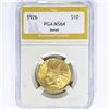 Image 1 : 1926 $10 Gold Eagle PGA MS64 Detail