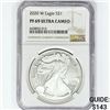 Image 1 : 2020-W American 1oz Silver Eagle NGC PF69 Ultra CA