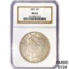 Image 1 : 1896 Morgan Silver Dollar NGC MS62