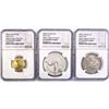 Image 1 : 2022-W Negro Leagues Proof Set (3) NGC PF UC