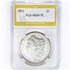 Image 1 : 1903 Morgan Silver Dollar PGA MS64 PL
