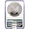 Image 2 : 1993 American 1oz Silver Eagle NGC PF69 UC