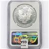 Image 2 : 1993-P American Silver Eagle NGC PF69 UC