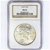 Image 1 : 1922-S Silver Peace Dollar NGC MS62