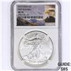 Image 1 : 2015 American Silver Eagle NGC MS70