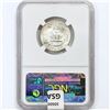 Image 2 : 1935-D Washington Silver Quarter NGC MS64+