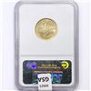 Image 2 : 1987-W $5 8.36g Constitution Gold NGC MS70
