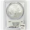Image 2 : 2017 American Silver Eagle PCGS MS70 1st Strike