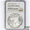 Image 1 : 1993-P American Silver Eagle NGC PF69 UC