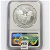 Image 2 : 1993-P American Silver Eagle NGC PF69 UC