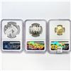 Image 2 : 2022 Negro Leagues Proof Set (3) NGC PF UC