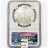 Image 2 : 1884-CC Morgan Silver Dollar NGC MS66