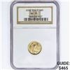 Image 1 : 2002 $5 1/10 oz American Gold Eagle NGC MS70