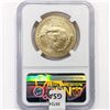 Image 2 : 2023 $50 1oz AGE NGC MS69 Struck Thru