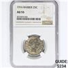 Image 1 : 1916 Barber Quarter NGC AU55