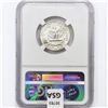 Image 2 : 1939-S Washington Silver Quarter NGC MS64
