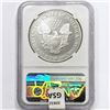 Image 2 : 1993-P American Silver Eagle NGC PF69 UC