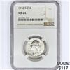 Image 1 : 1942-S Washington Silver Quarter NGC MS64