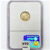Image 2 : 1998 $5 1/10 oz American Gold Eagle NGC MS70