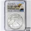 Image 1 : 2021-W American 1oz Silver Eagle NGC PF70 UC