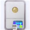 Image 2 : 2002 US 1/10oz Gold $5 Eagle NGC MS70