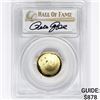 Image 1 : 2014-W BB HoF .2419oz Gold $5 PCGS PR69 DCAM