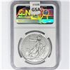 Image 2 : 2023 1oz G.B. S2Â£ NGC MS69 Q. Elizabeth II